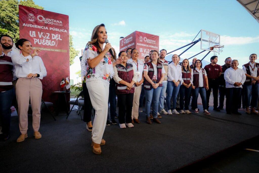 Mara Lezama escucha y responde, más de 1,700 personas atendidas en “La Voz  del Pueblo” en Cancún - Vertice MX